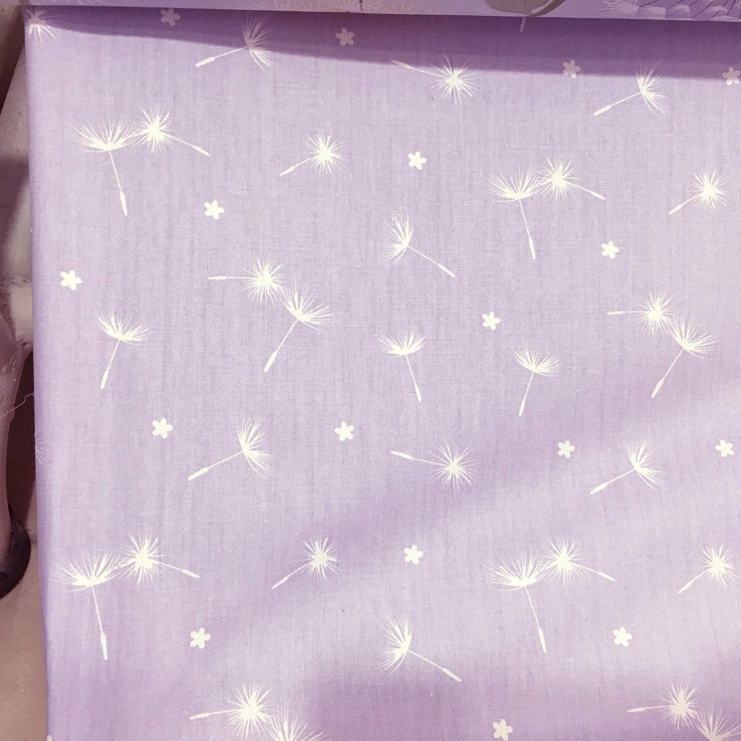 Gyulin Dandelion 100% Cotton 300 Thread Count Body Pillow Cover - 20x54 & 21x54 Inch Full Length Pillowcase with Zipper Closure (Grayish Purple) - Soft Protective Cover for Pregnancy, Nursing, Lounging & Home Decor