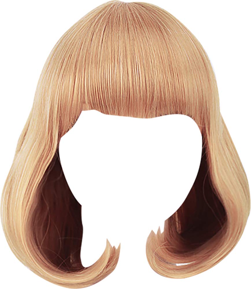 Prison School Midorikawa Hana Cosplay Wig - Yellow Anime Costume Wig for Cosplay, Halloween, and Themed Parties