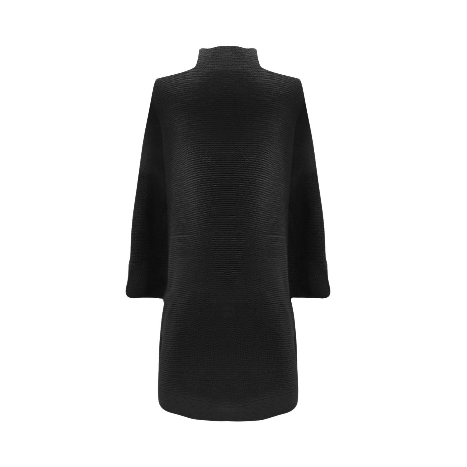 Women's Oversized Slouchy Ribbed Turtleneck Batwing Sweater - Cozy Knit Duster Cardigan for Casual Wear | Perfect for Fall Layering, Office Outfits & Weekend Lounging