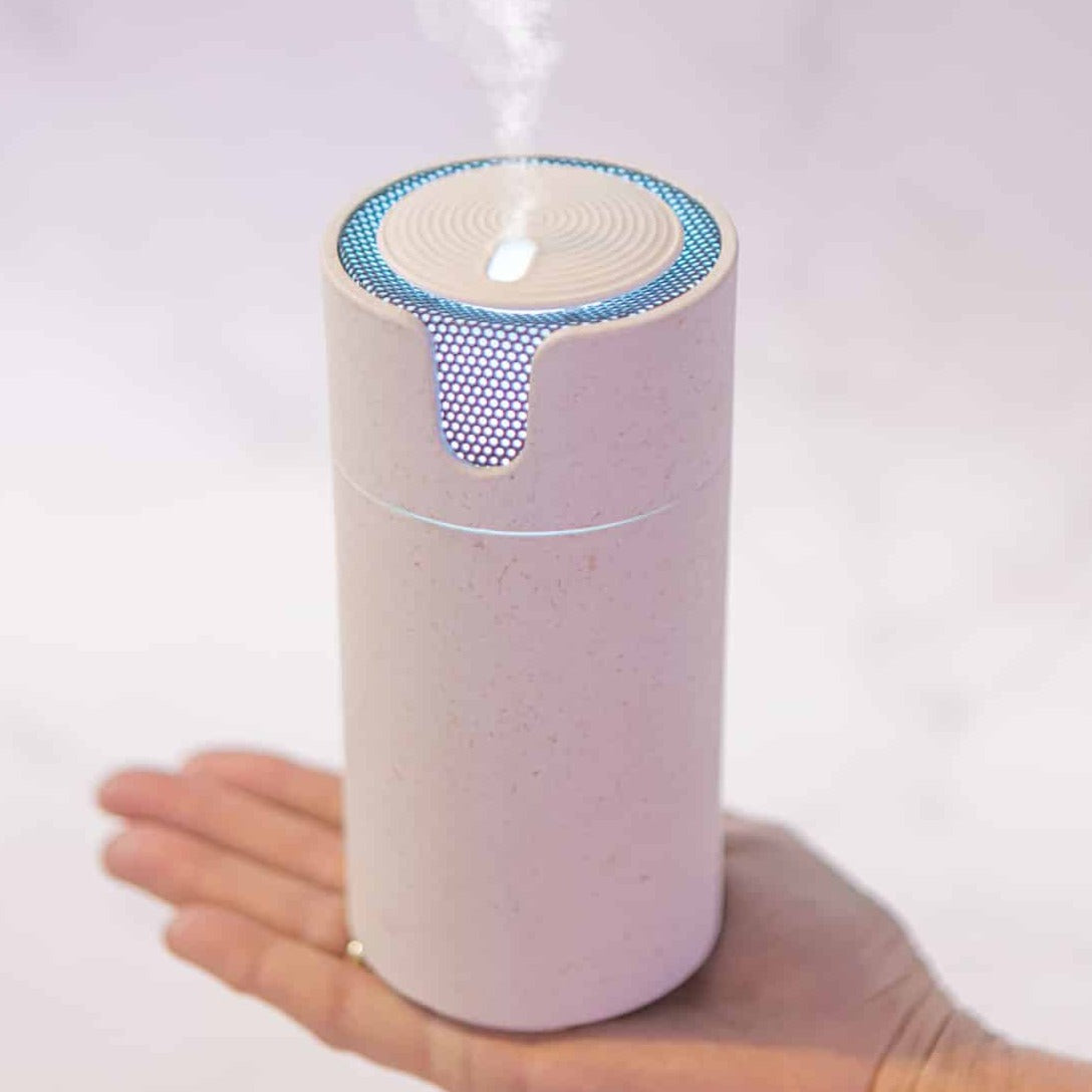Premium Aroma Recharge Cordless Essential Oil Diffuser with 2 Free Essential Oils - Perfect for Home, Office & Yoga Relaxation