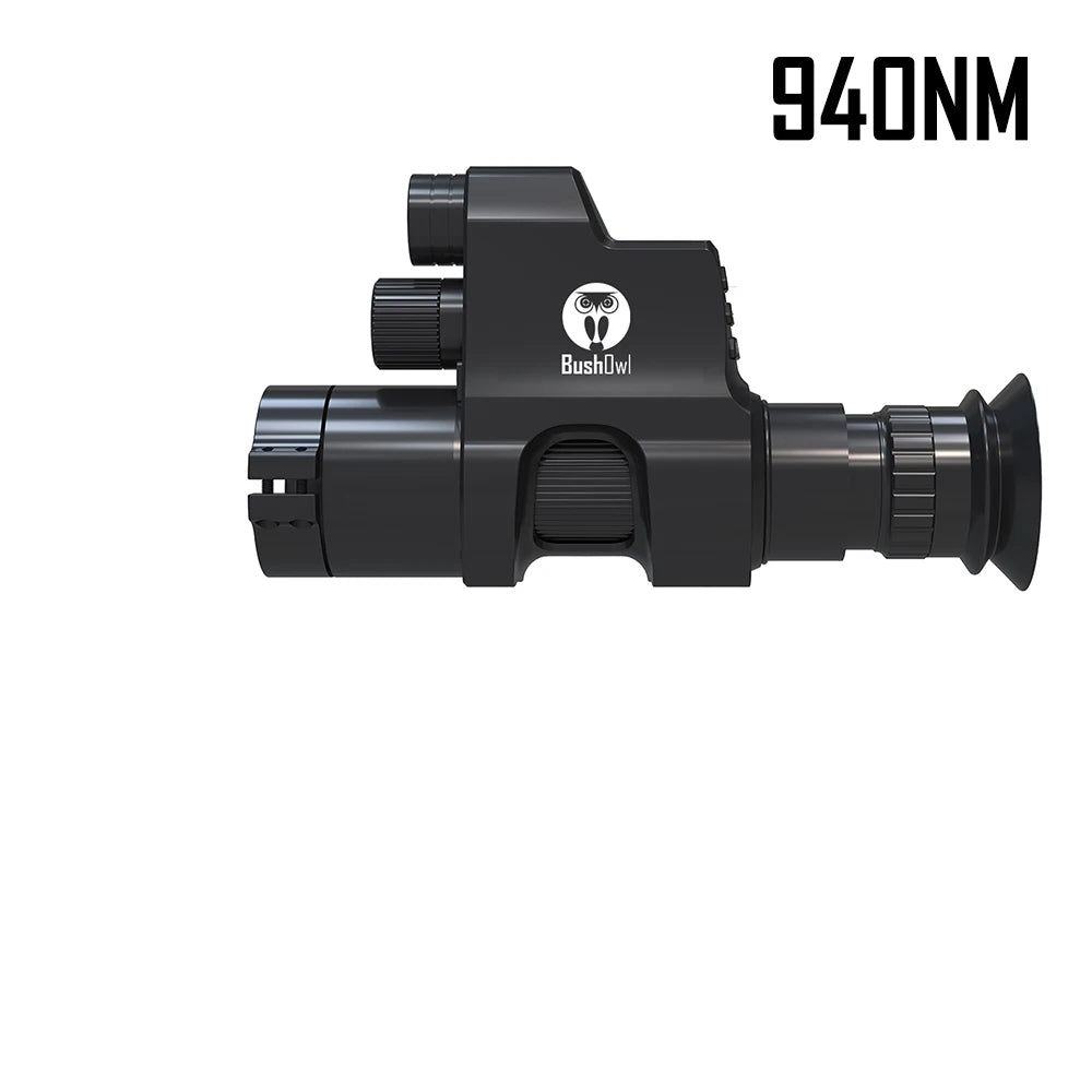 High-Precision Sniper Hunting Scope with Night Vision & Thermal Imaging | Clip-On Rifle Scope Attachment for Outdoor Shooting | Infrared Camera for Low Light Hunting & Tactical Operations