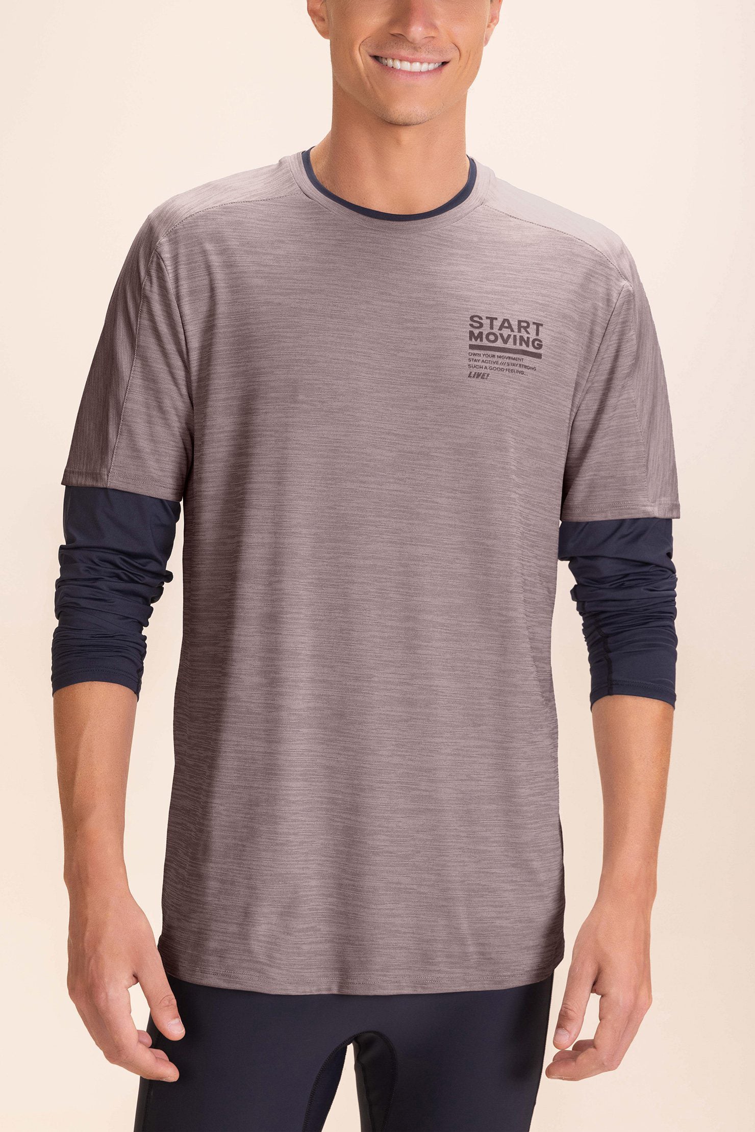Comfy Merged Stay Men's T-Shirt - Soft Cotton Casual Tee for Everyday Wear | Perfect for Work, Gym & Relaxation