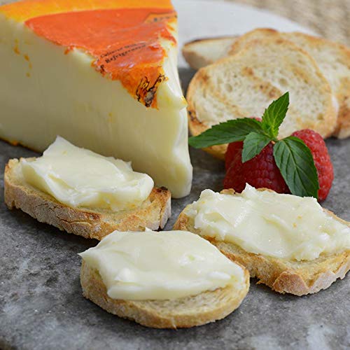 Port Salut Cheese - 5 lb Wheel | Authentic French Semi-Soft Cheese | Perfect for Charcuterie Boards, Sandwiches & Wine Pairings