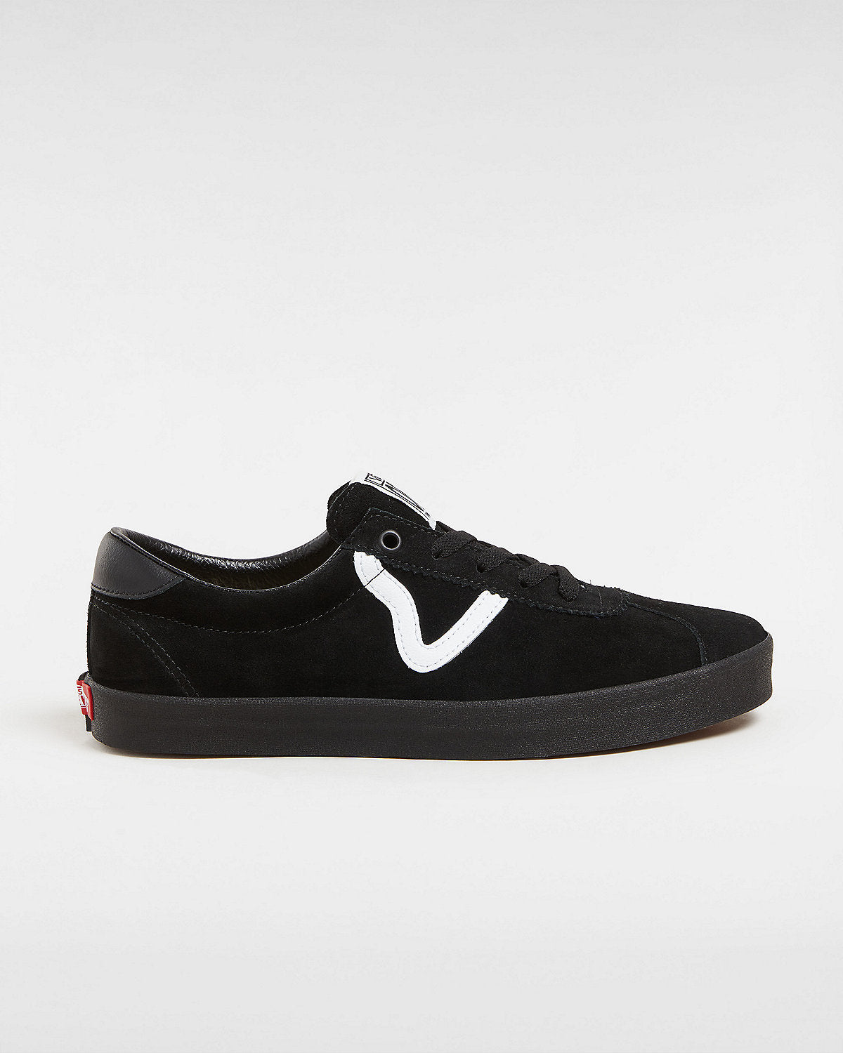 Vans Men's Sport Low Black/White Sneakers - Lightweight Casual Shoes for Skateboarding, Walking & Everyday Wear
