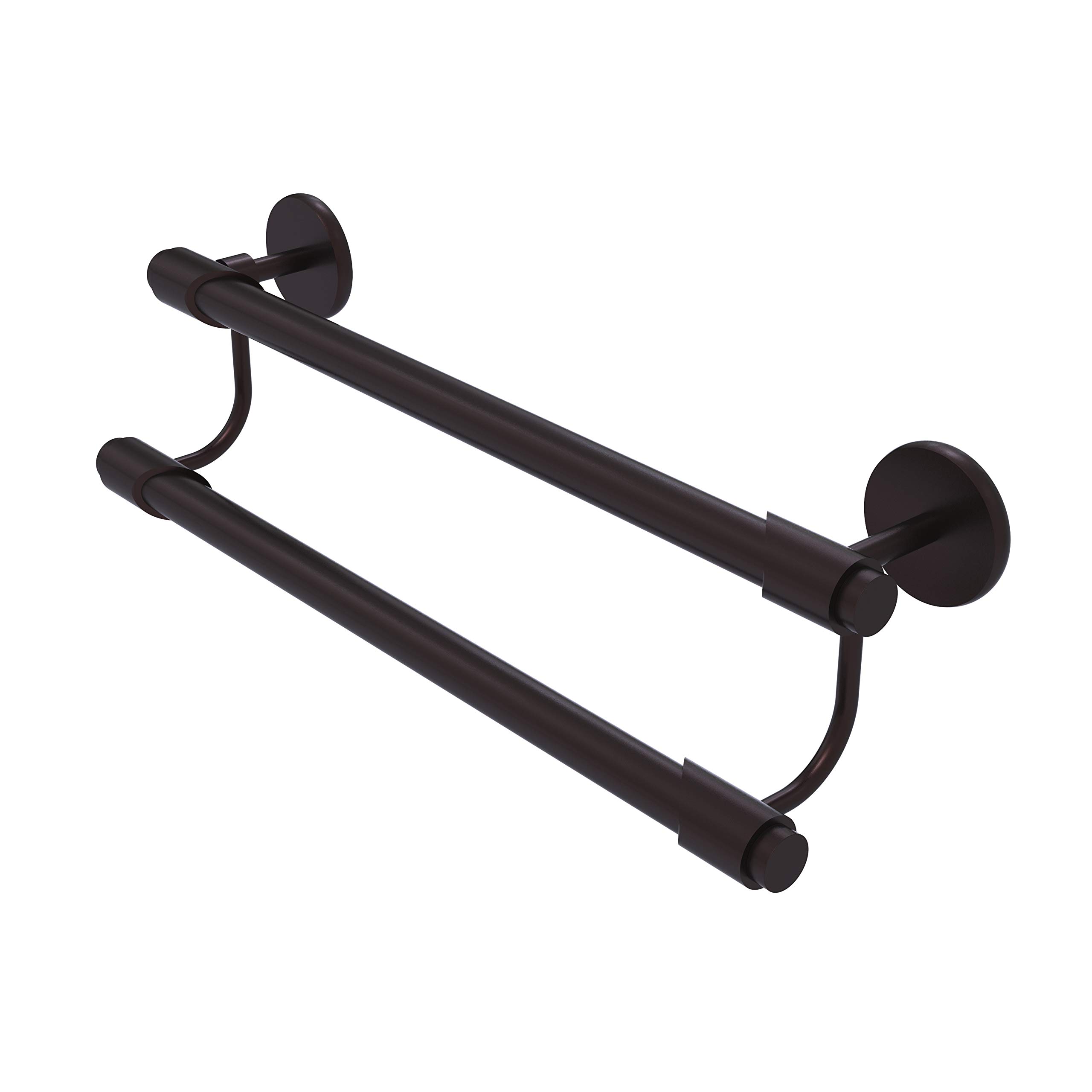 Allied Brass TR-72/30 Tribecca Collection 30 Inch Double Towel Bar in Antique Bronze - Perfect for Bathroom, Spa, and Luxury Home Decor