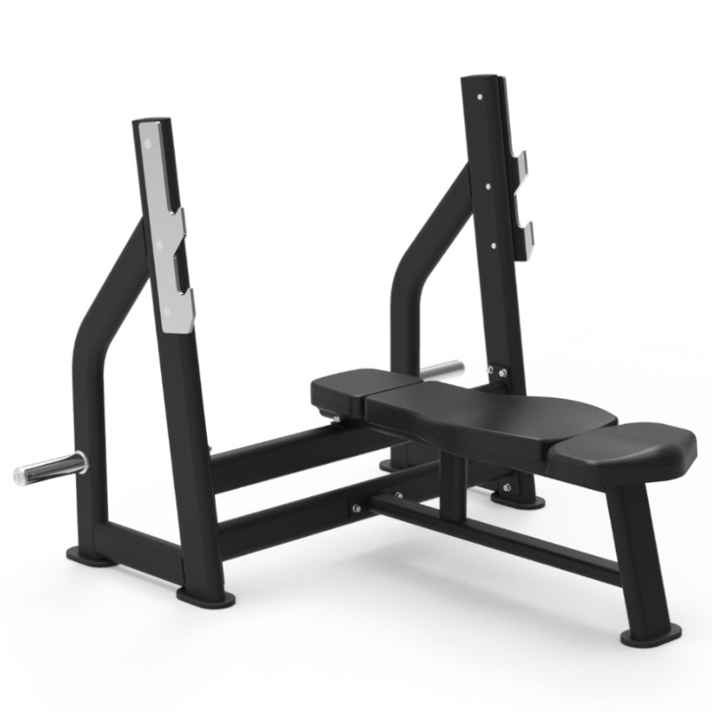 Pegasus 2S Olympic Flat Weight Bench - Heavy Duty Adjustable Workout Bench for Home Gym & Strength Training - Perfect for Weightlifting, Bodybuilding & CrossFit Exercises