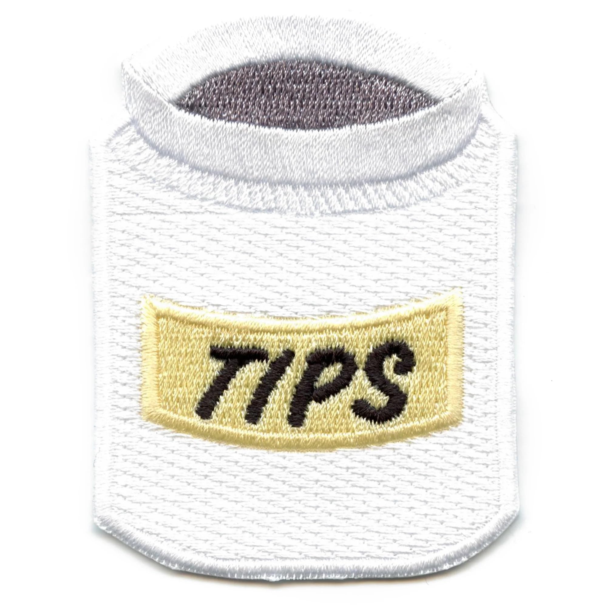 Tip Jar Patch - Embroidered Iron-On Cash Money Bucket for DIY Crafts, Jackets & Backpacks - Perfect for Bartenders, Servers & Tipping Enthusiasts