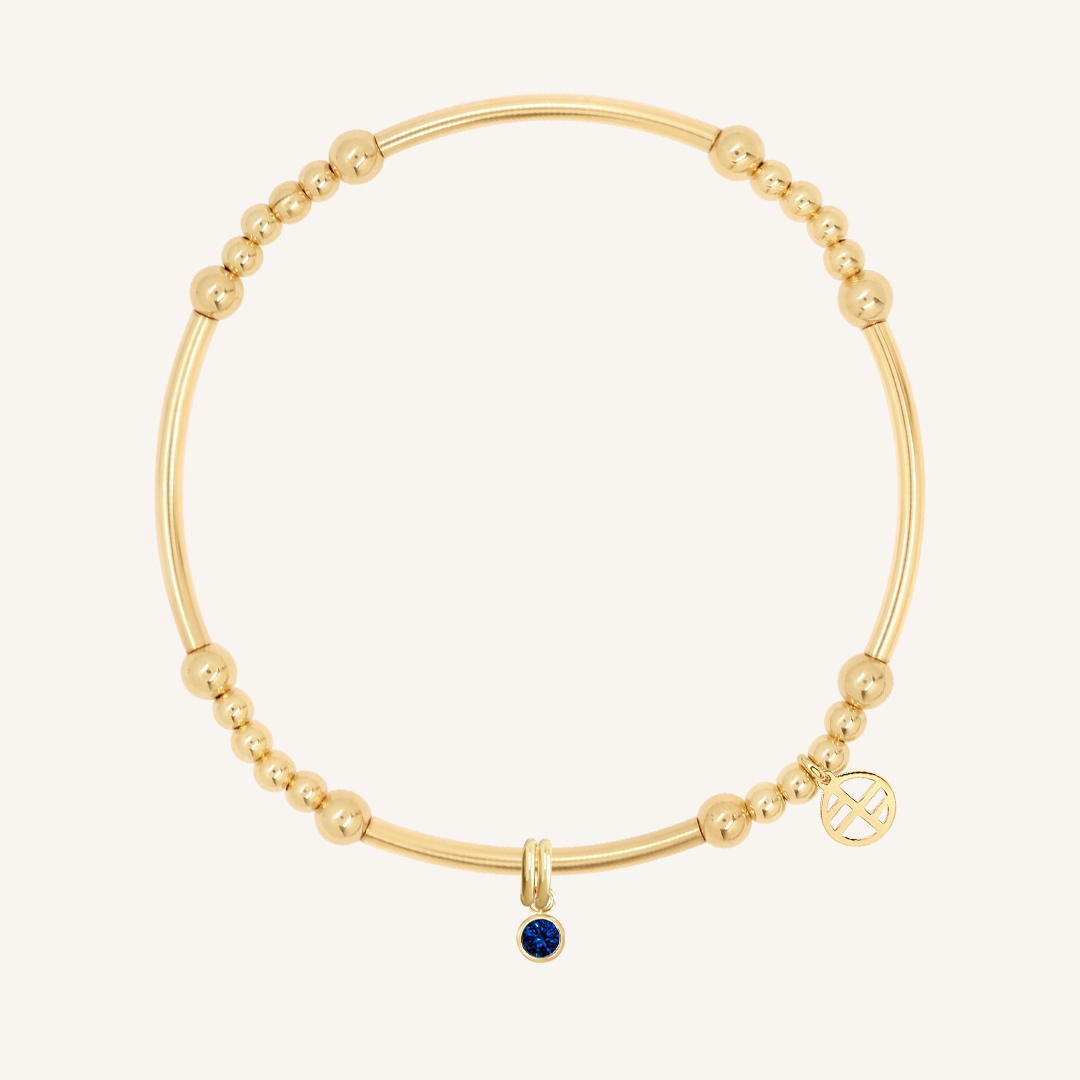 Birthstone Bracelet for Women - Personalized Aura Crystal Jewelry for Gifts, Healing & Spiritual Energy - Perfect for Birthdays, Anniversaries & Meditation