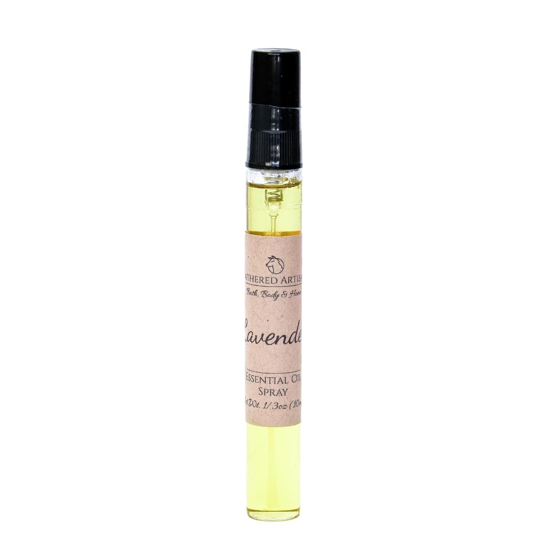 Alcohol-Free Lavender Essential Oil Perfume - Natural, Paraben-Free & Phthalate-Free Plant-Based Cologne | Handcrafted, Nourishing Spray for Aromatherapy, Relaxation & Everyday Fragrance