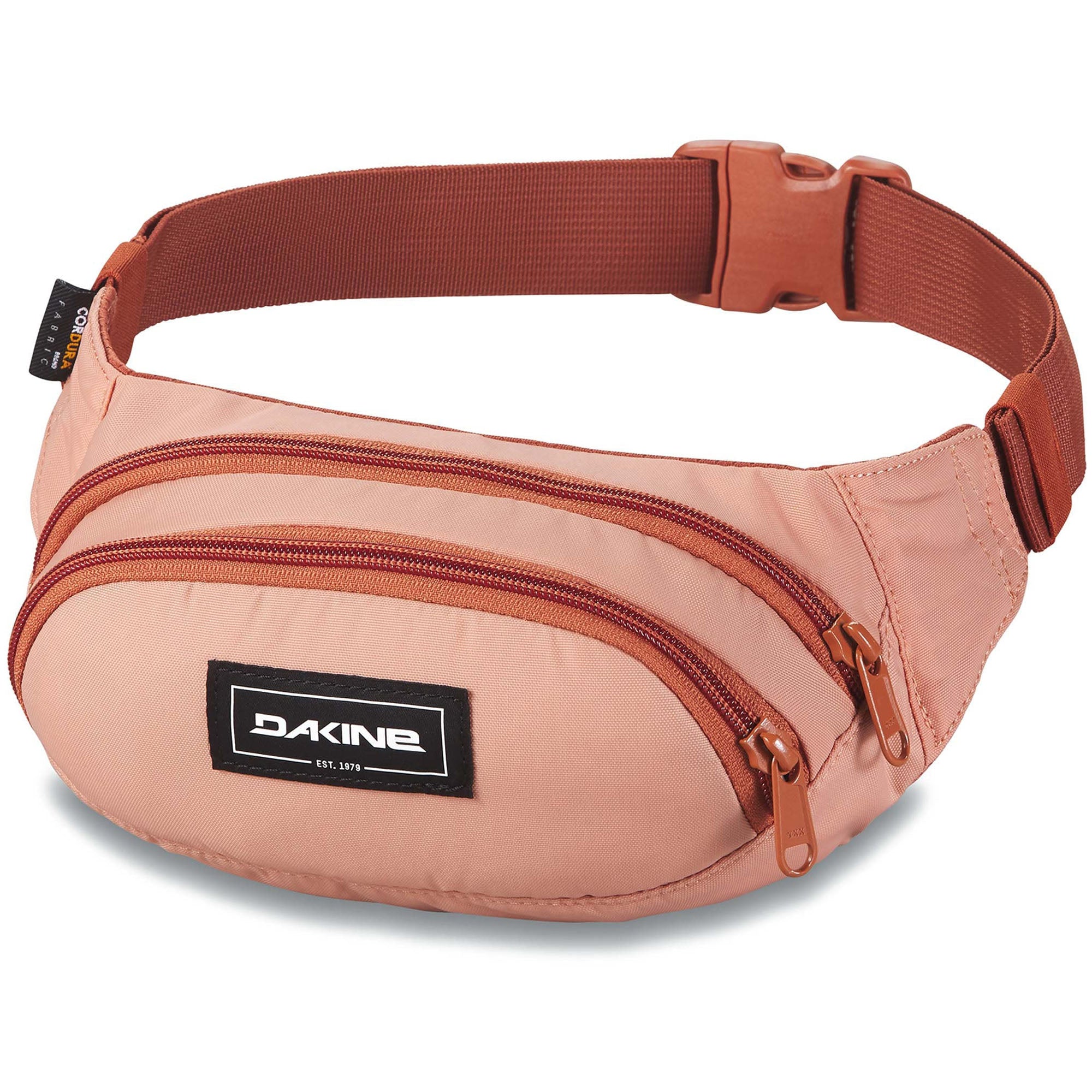 Dakine Hip Pack Waist Bag - Water-Resistant Muted Clay Crossbody Fanny Pack for Hiking, Travel & Everyday Use