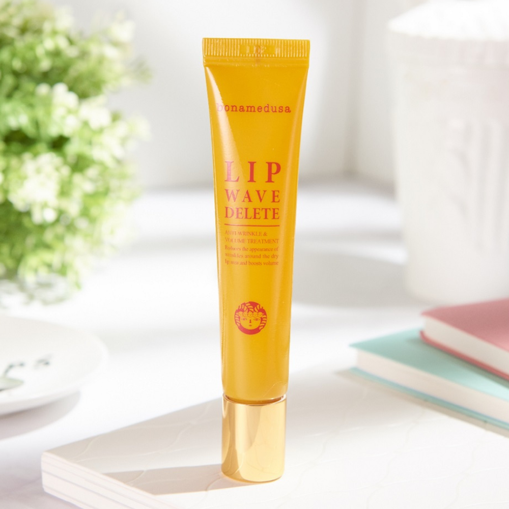 Bonamedusa Lip Wave Delete 15g Anti-Wrinkle Volume Lip Treatment - Plumps & Smooths Lips for Youthful Look | Perfect for Daily Use & Special Occasions