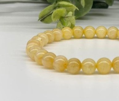 Natural Citrine Gemstone Bracelet for Women - Healing Crystal Jewelry for Energy, Wealth & Positivity | Perfect for Meditation, Yoga & Spiritual Gifts