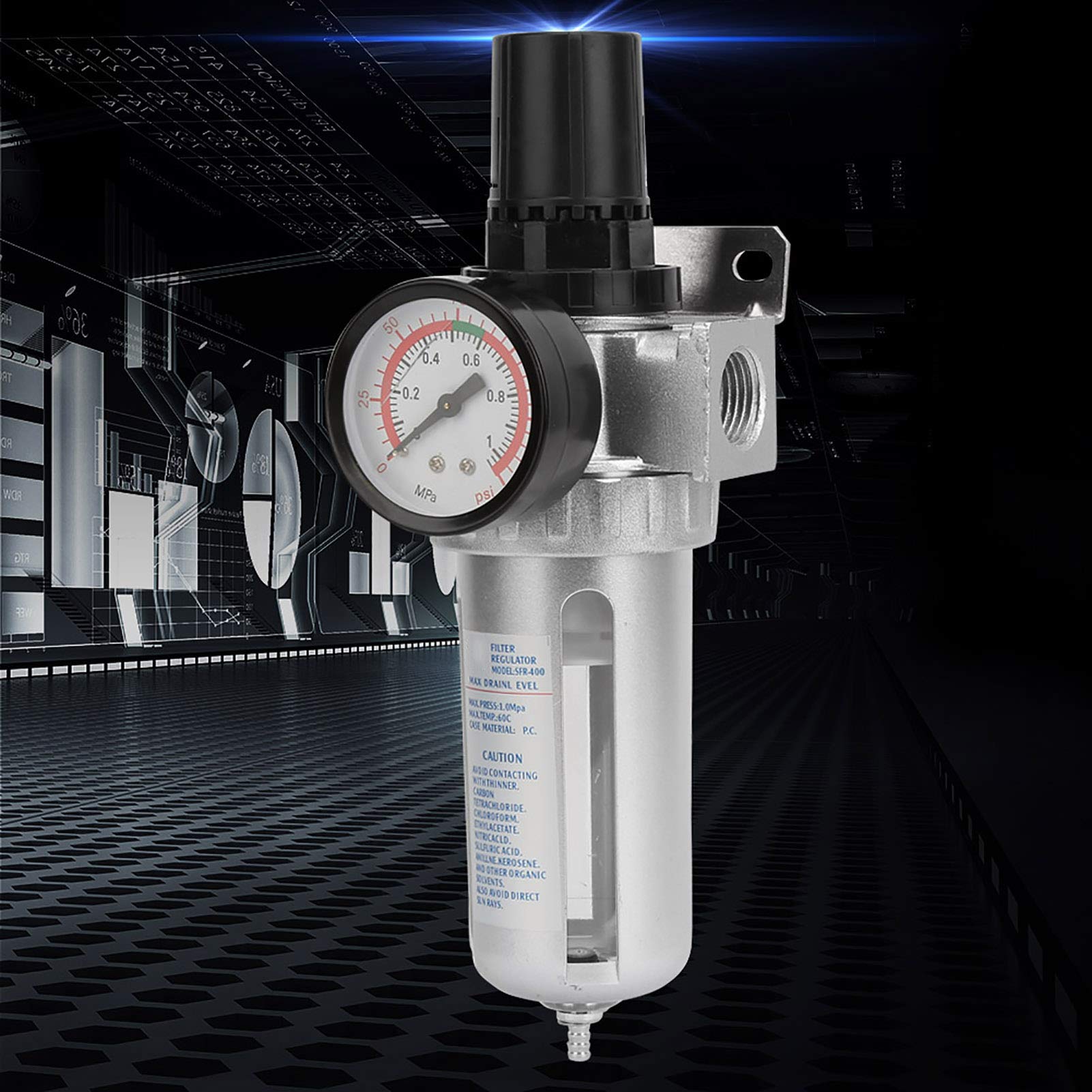 High-Quality Air Filter Pressure Regulator & Drying System - 1/2