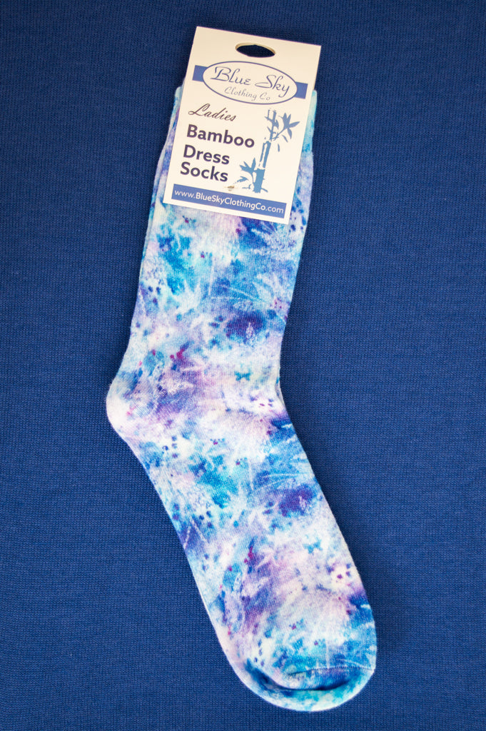 Women's Bamboo Dress Socks - Soft & Breathable Ankle Socks with Fun Prints - Perfect for Work, Travel & Everyday Comfort