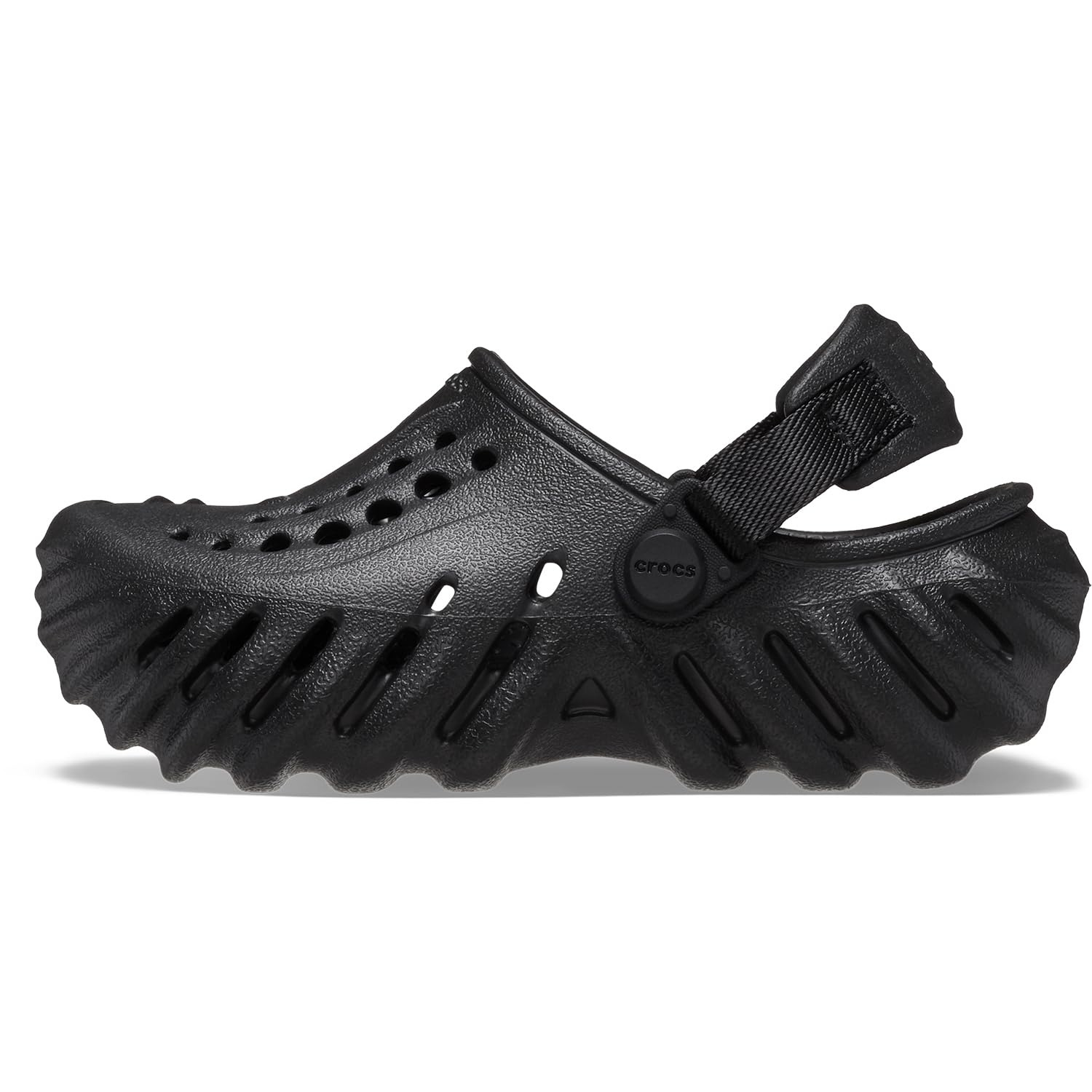 Crocs Kids' Echo Clog - Lightweight & Comfortable Water Shoes for Boys & Girls - Perfect for Beach, Pool, and Outdoor Play