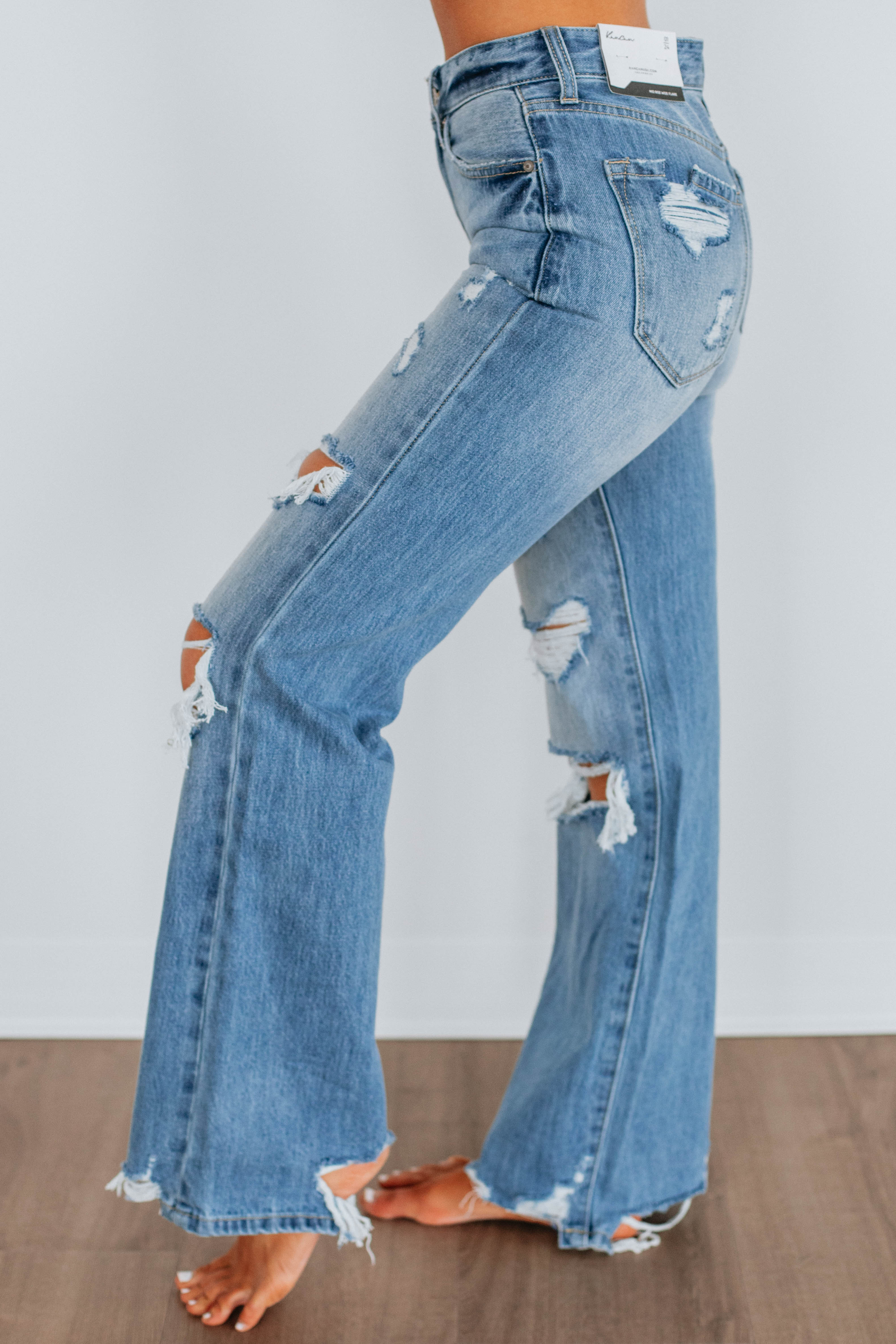 Liv KanCan Women's High Waist Skinny Jeans - Stretchy Denim Pants for Everyday Wear & Casual Outfits