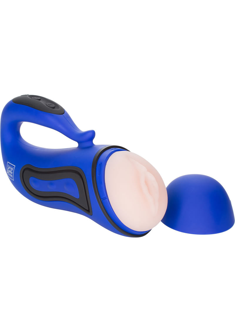 Apollo Alpha Stroker 2 - Rechargeable Waterproof Male Masturbator (10 Inches) - Perfect for Solo Pleasure, Travel & Discreet Use