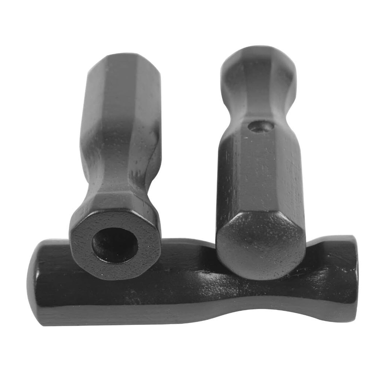 8X Premium Wooden Foosball Table Handles - Replacement Soccer Table Grip Accessories for Kids & Adults - Perfect for Indoor Game Rooms, Bars, and Family Entertainment (Black)