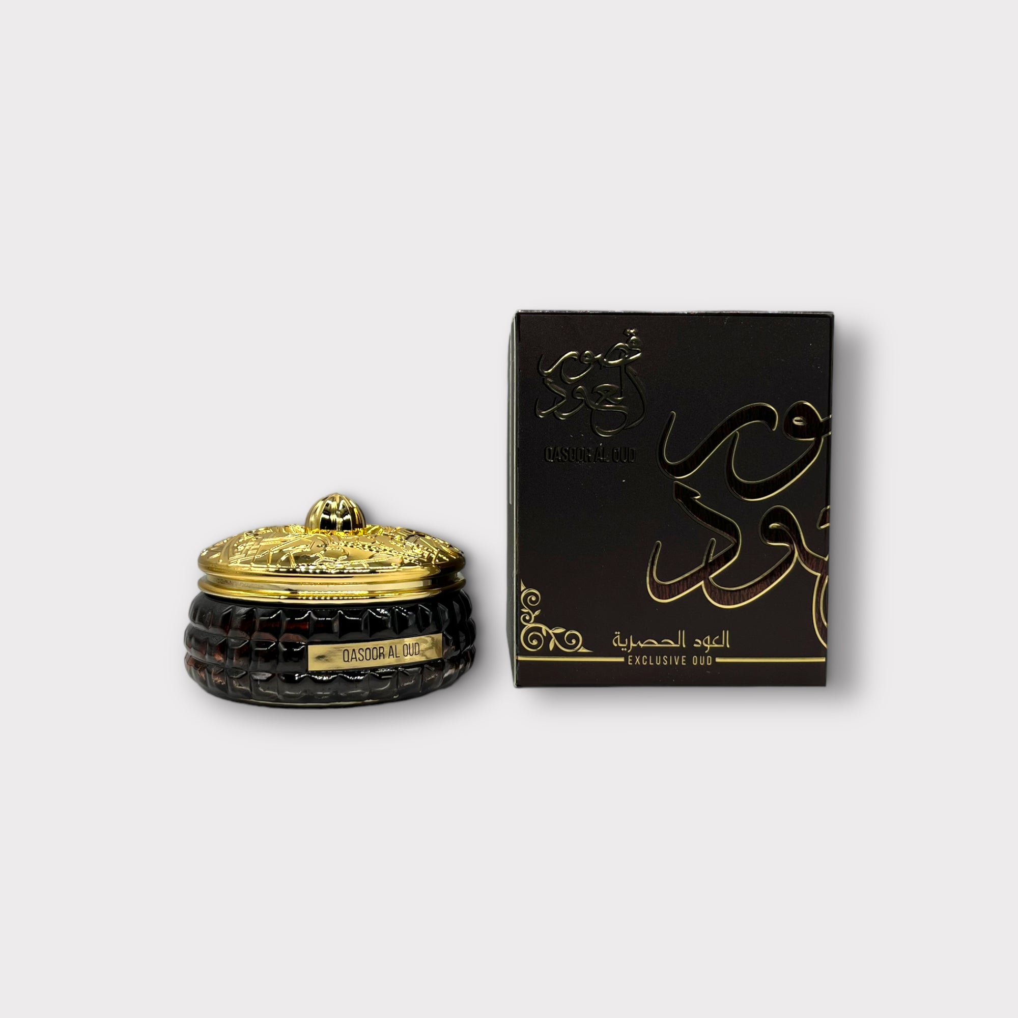 Premium Qasoor Al Oud Bukhoor - Luxury Arabian Incense for Home, Meditation & Special Occasions | Natural Fragrance for Relaxation & Spiritual Practices