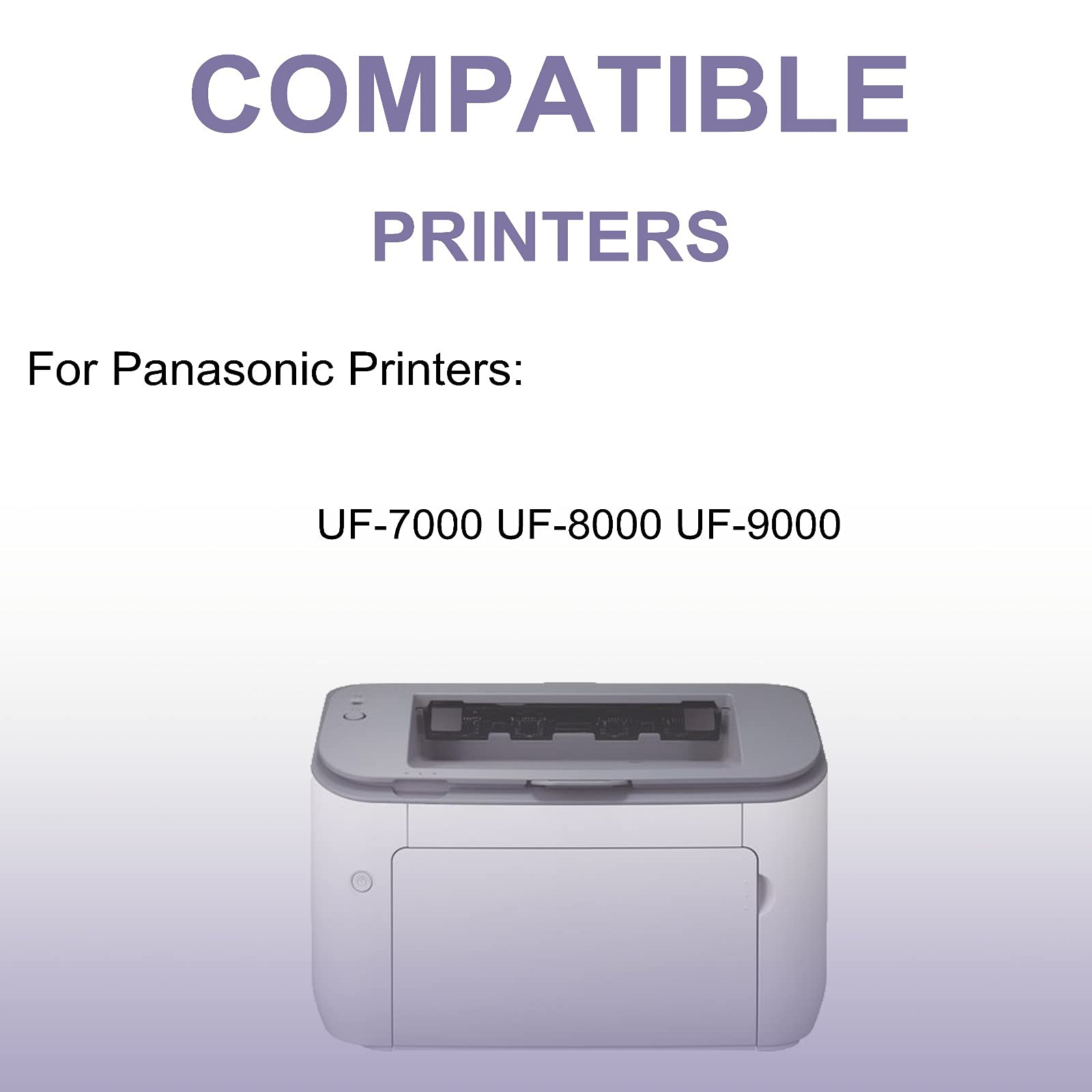 High Yield Black Laser Printer Toner Cartridge - 1-Pack Replacement for Panasonic UG5540/UG-5540 | Compatible with UF-7000, UF-8000, UF-9000 Printers | Ideal for Office Printing & High Volume Documents