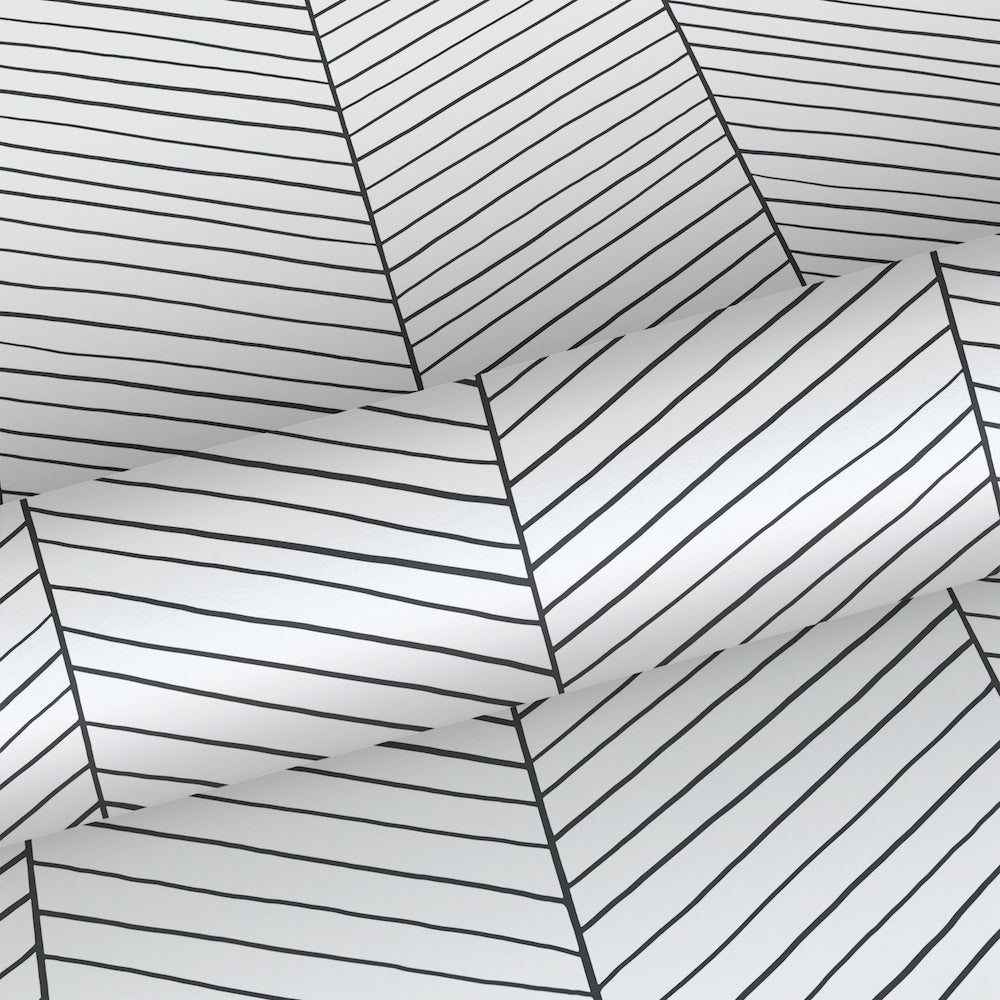 Art of Deco Fine Herringbone Pattern - Elegant Home Decor for Living Room, Bedroom & Office | Stylish Wall Art & Interior Design Accent