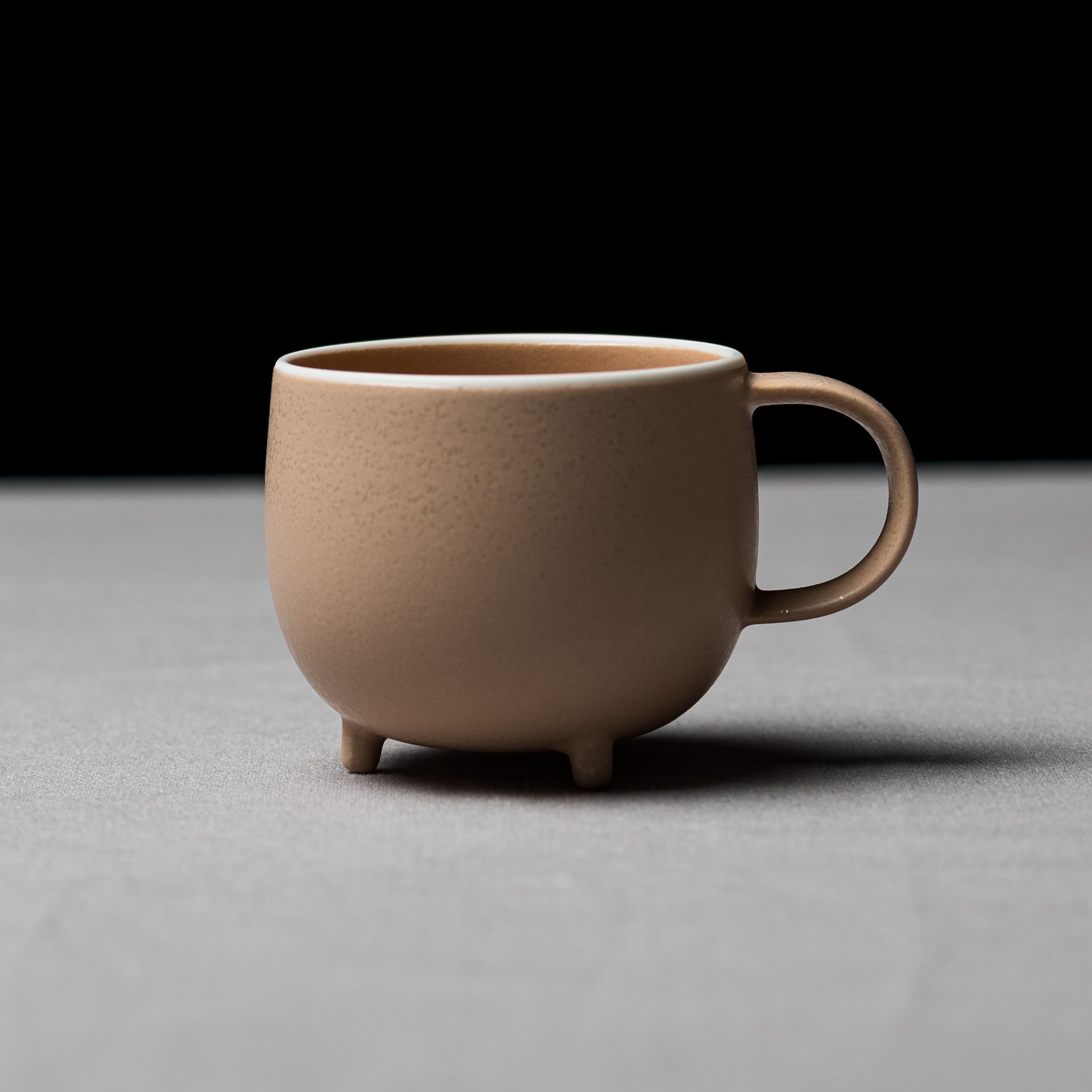 Marumi Series Three Legs Round Mug Cup 180ml - Perfect for Coffee, Tea & Hot Drinks at Home or Office