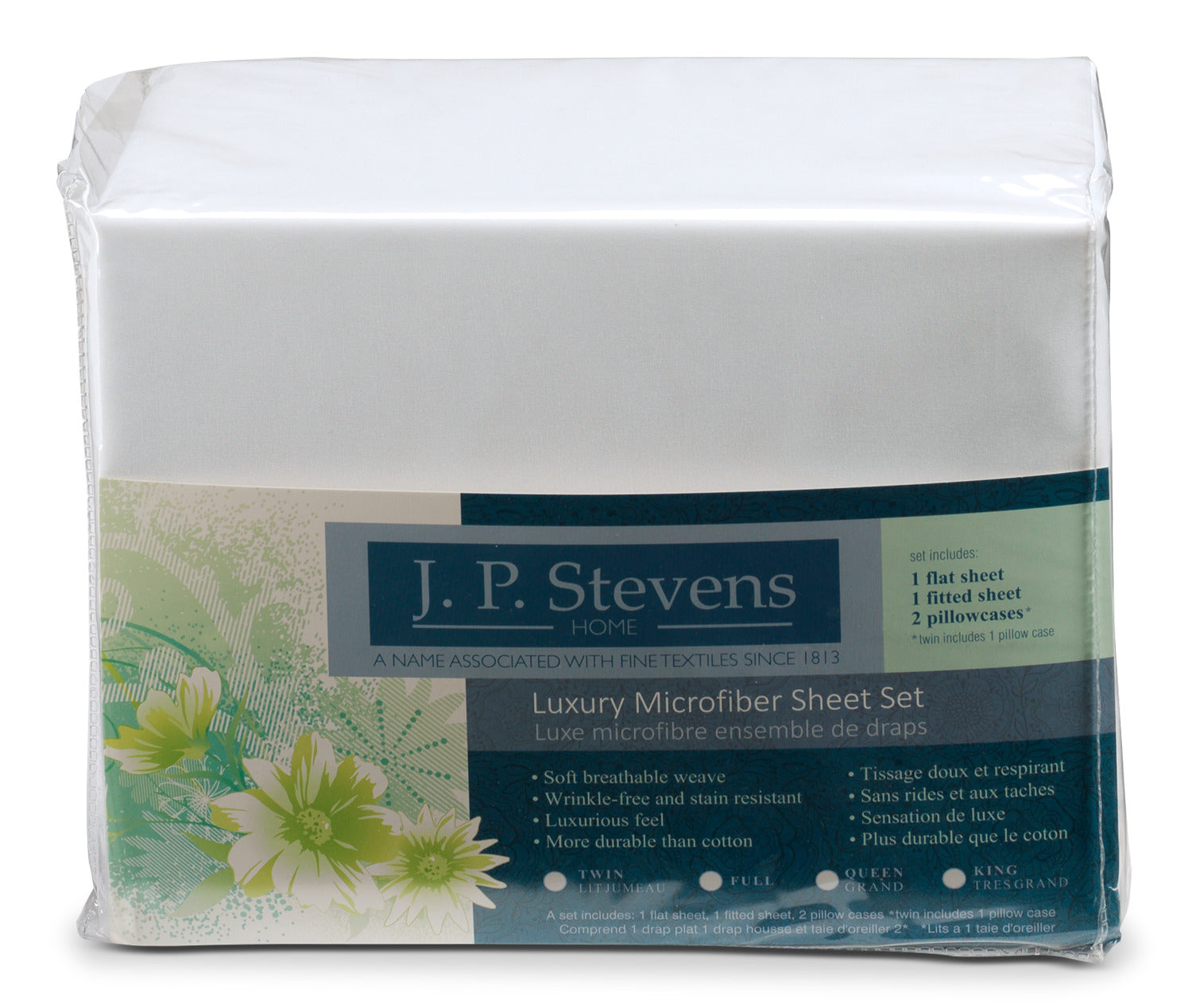 Acadia Queen Sheet Set - Soft & Breathable 100% Cotton White Bed Sheets for Comfortable Sleep - Perfect for Master Bedroom, Guest Room & Hotel Use