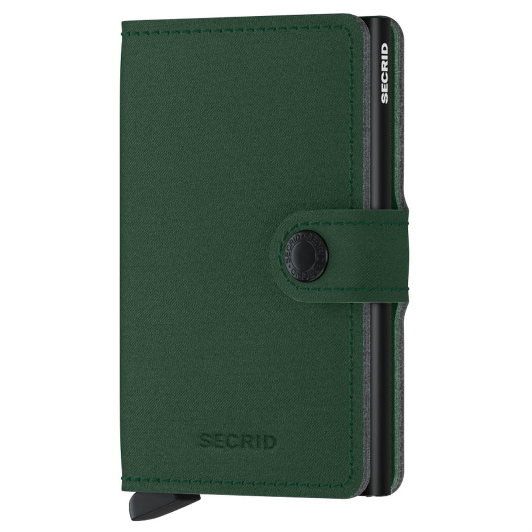SECRID Miniwallet Yard Microfibre RFID Blocking Card Holder - Slim Non-Leather Wallet for 12 Cards | Perfect for Travel, Business & Everyday Use