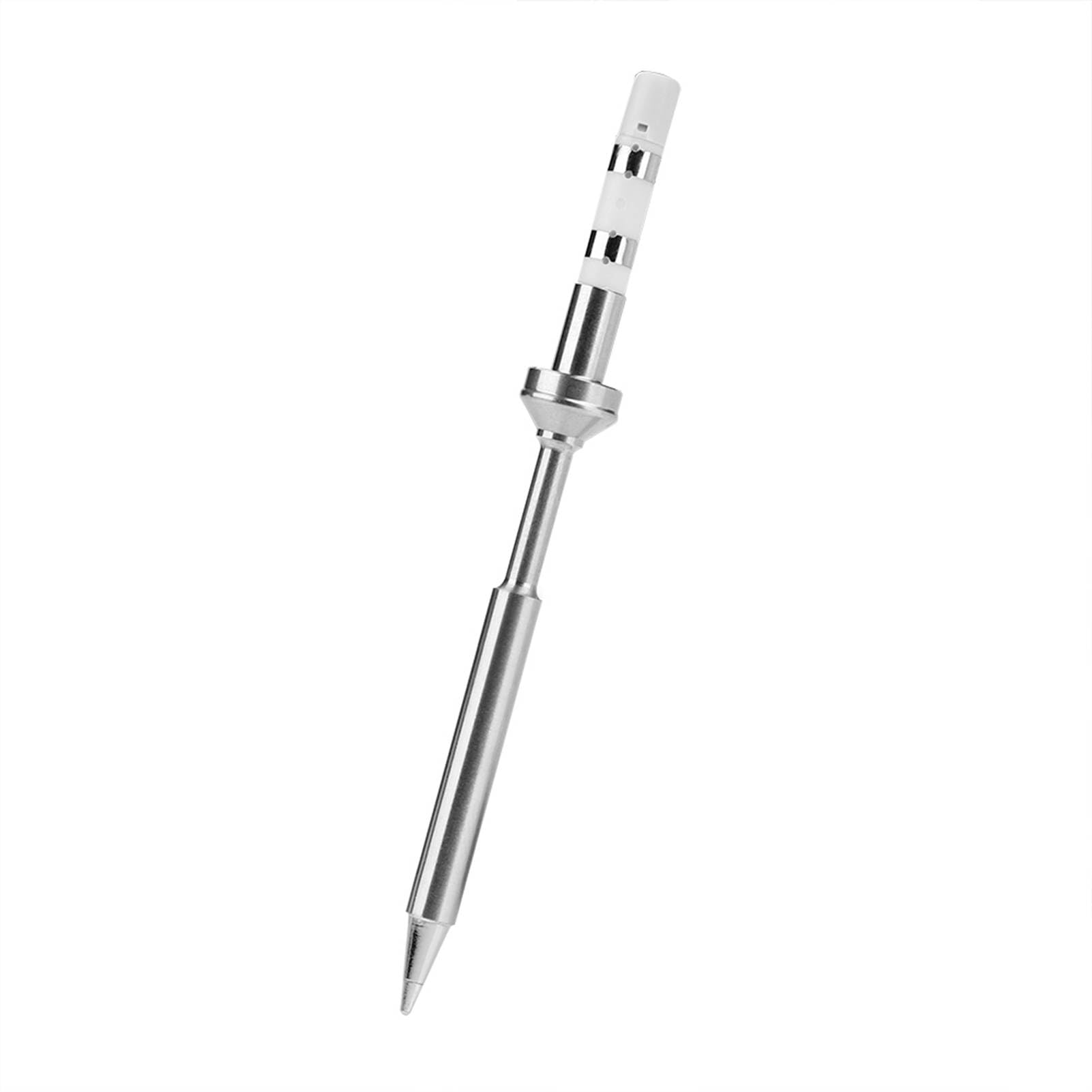 Premium TS100 Soldering Iron Tips Set - 7 Types Mini Stainless Steel Replacement Tips for Electronic Repair & DIY Projects (TS-B2 Compatible) - Perfect for Circuit Board Soldering, Jewelry Making & Small Electronics Maintenance