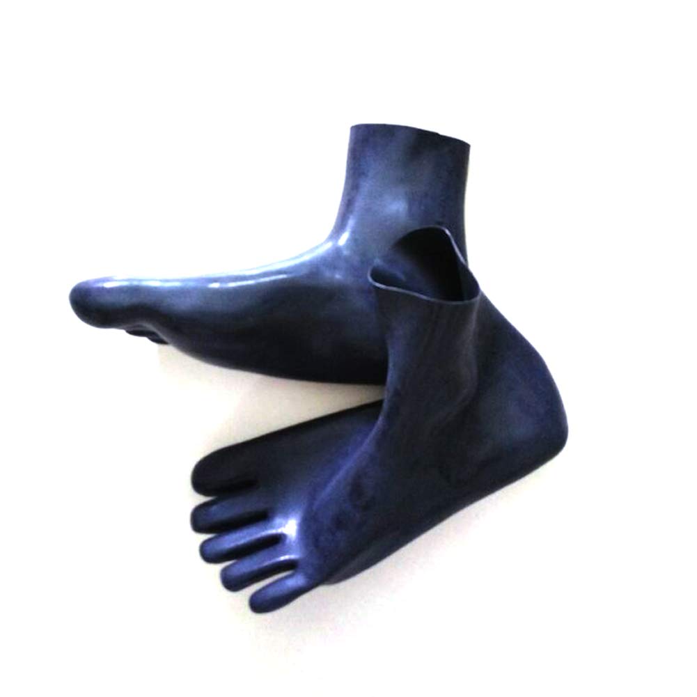 Latex Socks with Toes for Women & Men - Stretchy Costume Stockings Accessories - Perfect for Cosplay, Halloween, and Fetish Wear