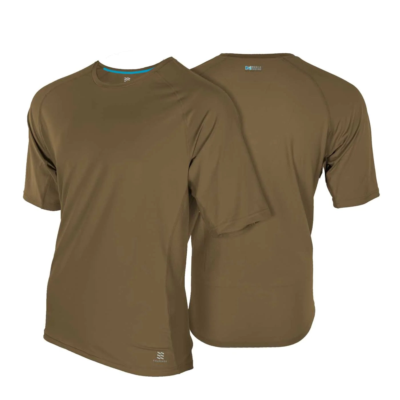 Men's Cooling Shirt - Breathable & Moisture Wicking Summer T-Shirt for Outdoor Sports & Hot Weather