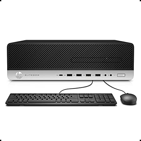 Refurbished HP EliteDesk 800 G3 SFF Desktop PC - Intel Core i5-7500 7th Gen, 16GB RAM, 512GB SSD, Windows 10 Pro - Perfect for Home Office, Business Workstations & Remote Work