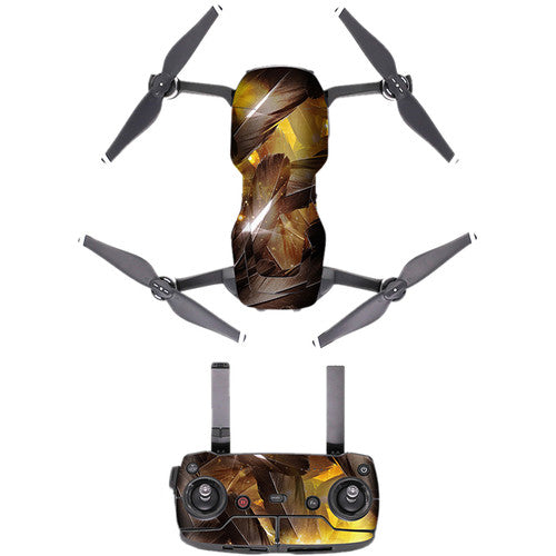 PGYTECH UNF D9 Protective Skin Cover for DJI Mavic Air & Controller - Waterproof & Scratch-Resistant Drone Accessories for Outdoor Travel & Aerial Photography