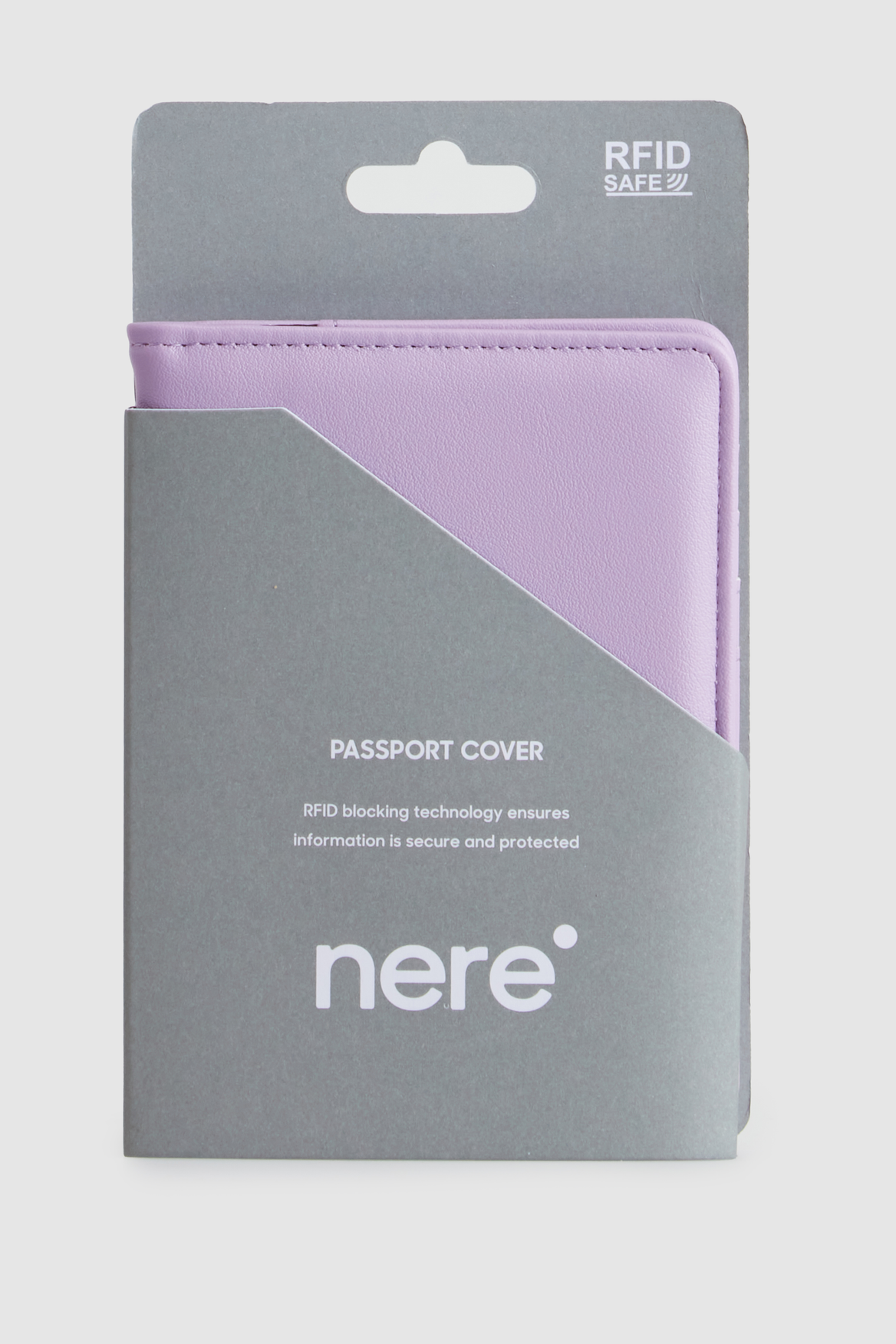 RFID Blocking PU Leather Passport Holder - Secure Travel Wallet for Men & Women - Perfect for Airports, Business Trips, and International Travel