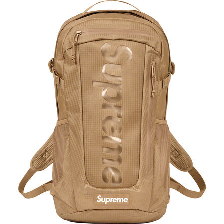 Supreme 50th Anniversary Backpack in Tan - Durable School & Travel Backpack for Men & Women - Perfect for College, Work & Outdoor Adventures