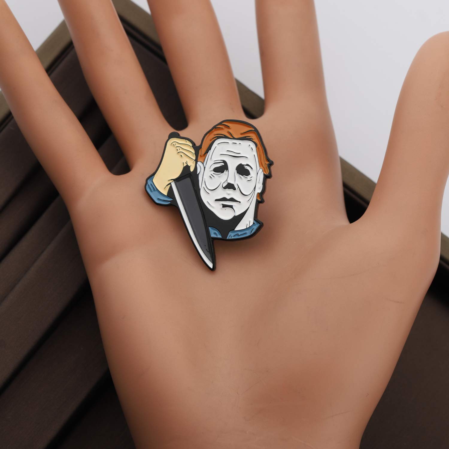 Halloween Jewelry Brooch Pin - CENWA Movie Inspired Halloween Accessories for Costumes, Parties & Gifts