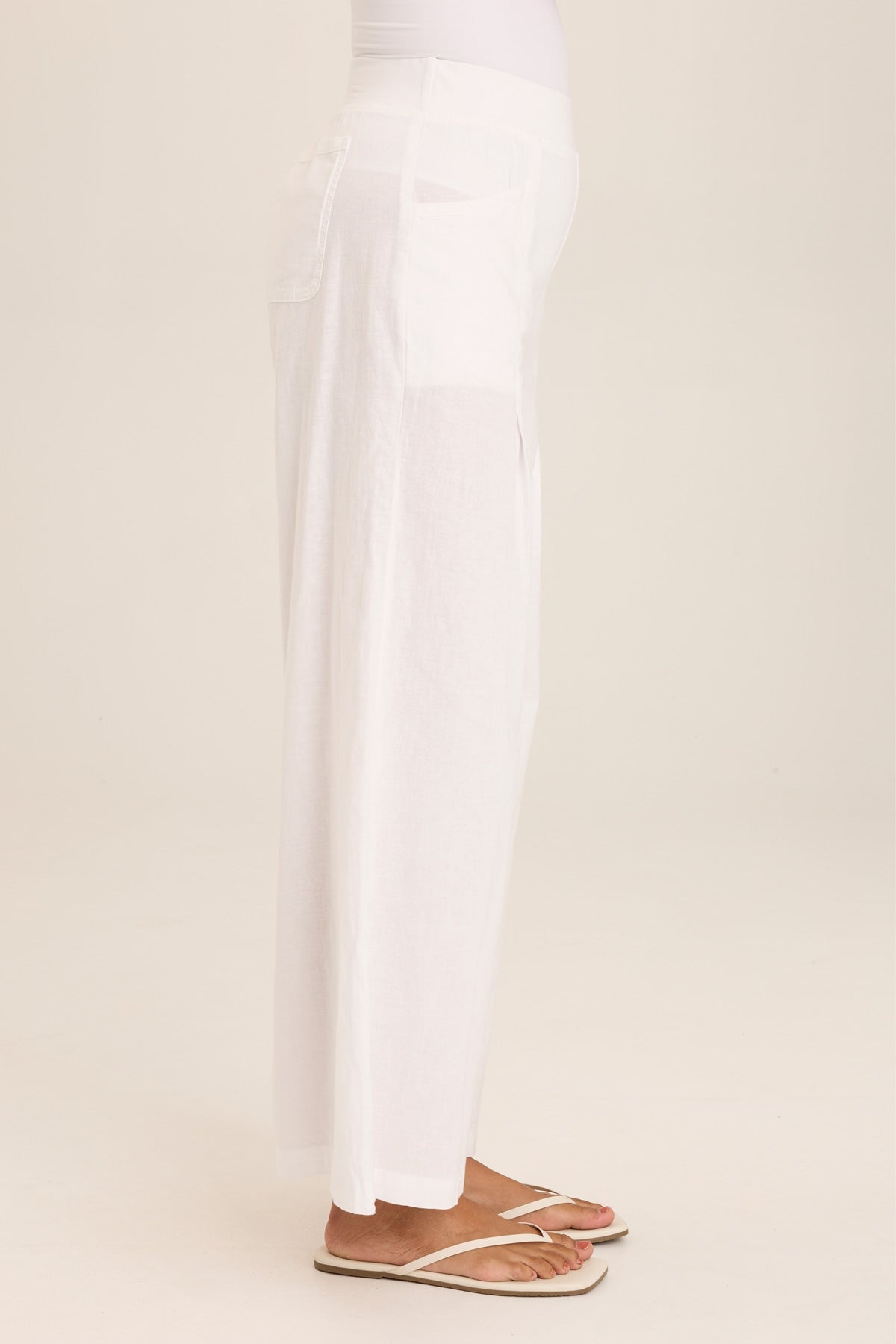 Terri Wide Leg High Waist Pants for Women - Comfortable Stretchy Office Pants & Casual Trousers - Perfect for Work, Business Meetings & Everyday Wear