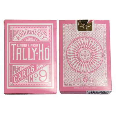 Tally Ho Reverse Circle Back Playing Cards - Premium Quality for Magic Tricks, Cardistry & Poker Games | Perfect for Performers, Collectors & Game Nights