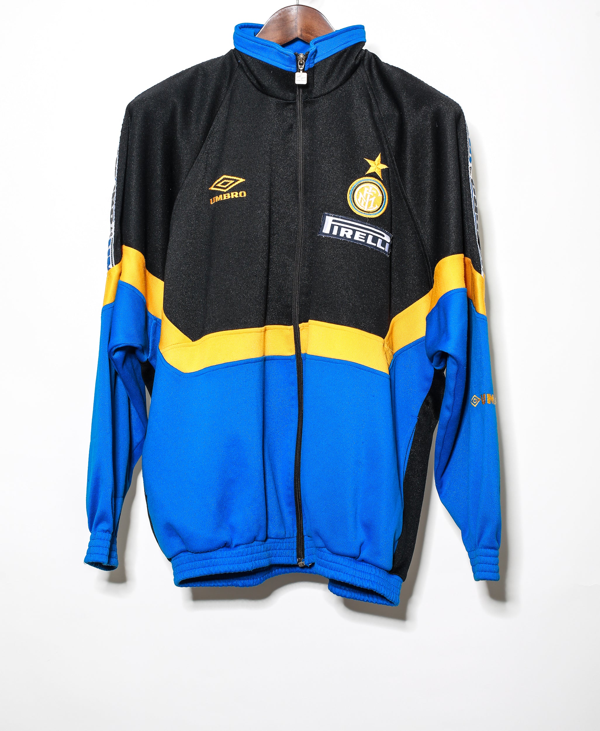 Vintage 1997 Inter Milan Soccer Jacket - Men's Size M - Retro Football Fan Gift & Collectible for Match Days and Casual Wear