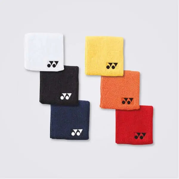 Yonex AC489EX Premium Wrist Bands (2-Pack) - Sweat Absorbing Sports Wristbands for Tennis, Badminton, Gym & Workout - Orange Performance Wrist Support