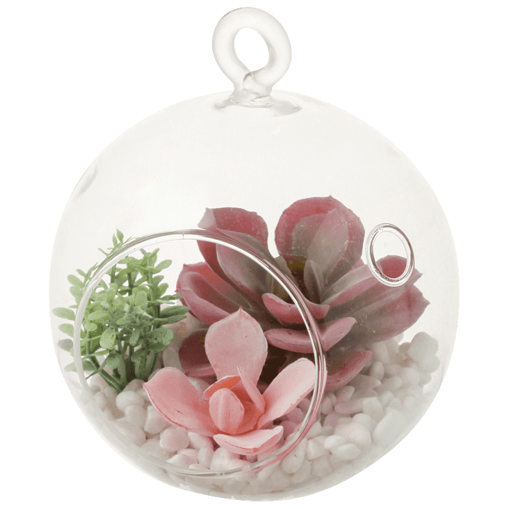 Stylish Pink Ceramic Succulent Pot - Perfect for Home Decor, Office Desk & Garden Plant Display