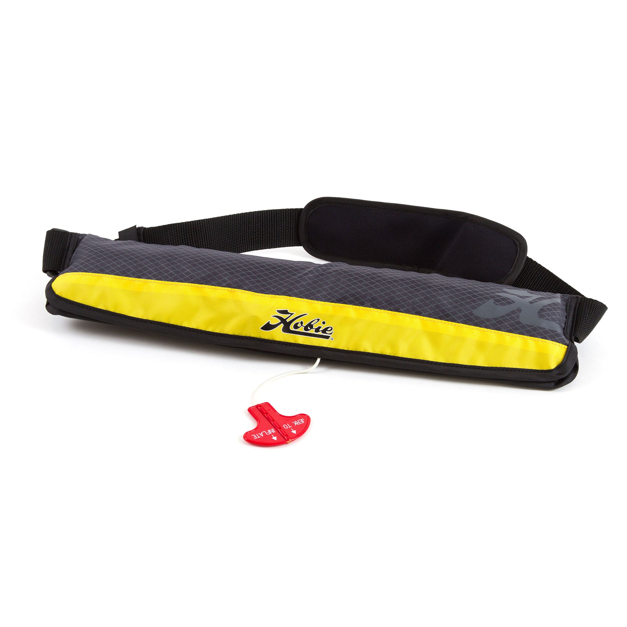 Hobie Inflatable Belt Pack Life Jacket (PFD) - US Coast Guard Approved - Lightweight & Comfortable for Kayaking, Boating & Water Sports
