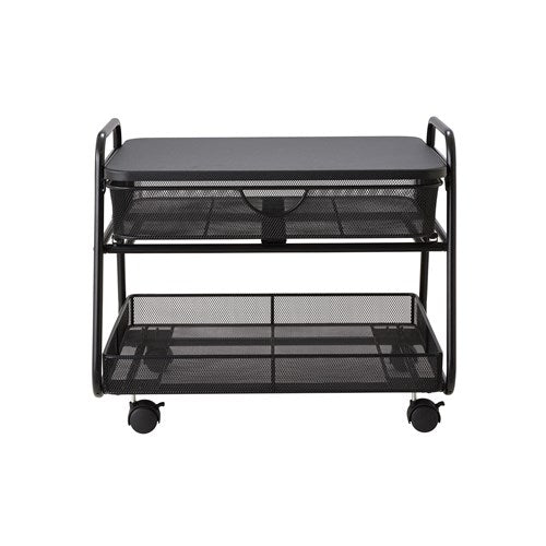 2-Tier Under Desk Mobile Printer Stand - 21