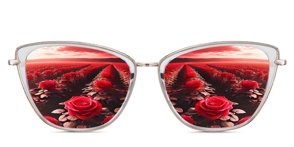 Ira Women's Prescription Polarized Sunglasses - UV Protection, Anti-Glare for Driving, Outdoor Activities & Fashion