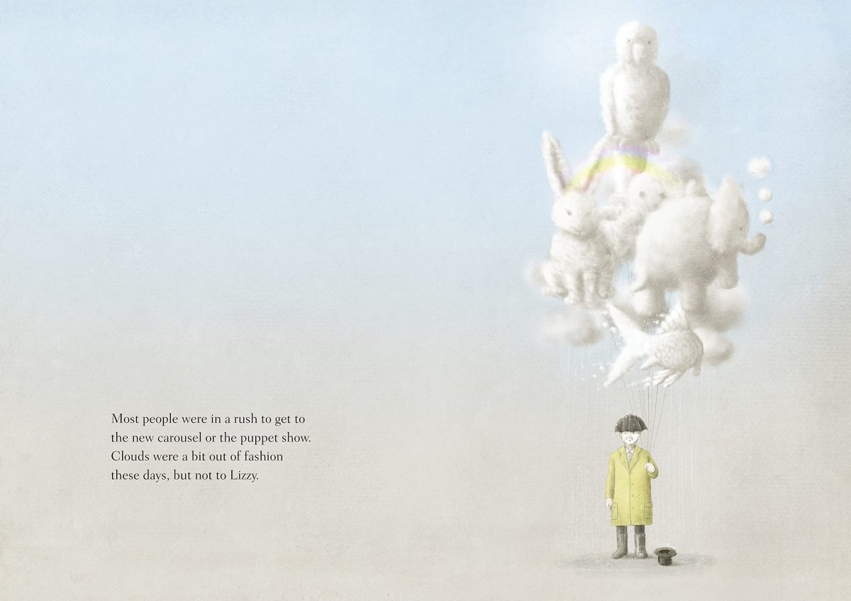 The Fan Brothers: Lizzy and the Cloud - Children's Picture Book for Bedtime Reading & Storytime | Perfect Gift for Kids Ages 3-8