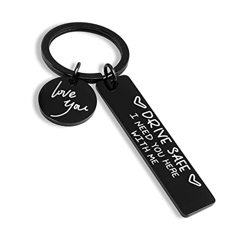 Drive Safe Keychain(black)