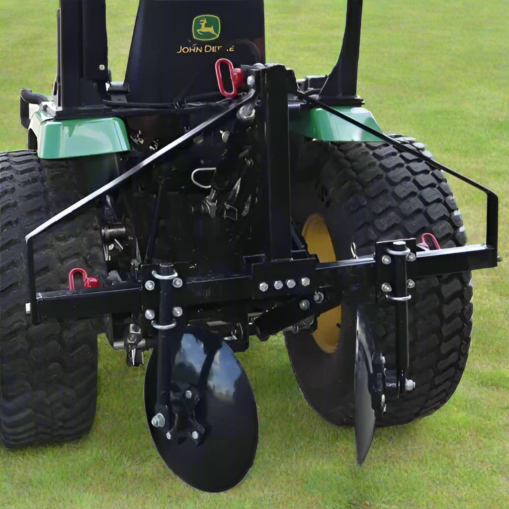 4 FT Notched Disc Harrow Attachment – Heavy Duty Pull Behind Tiller Implement for Soil Cultivation | Perfect for Farm, Garden & Landscaping | SKU: 927061