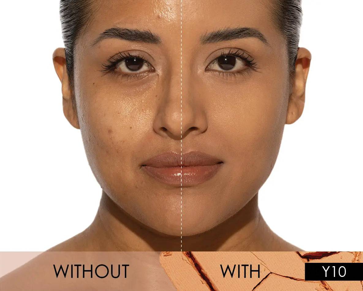 HY GLAM Powder Foundation Refill - Lightweight, Long-Lasting & Buildable Coverage for Flawless Skin | Perfect for Everyday Wear & Touch-Ups On-The-Go