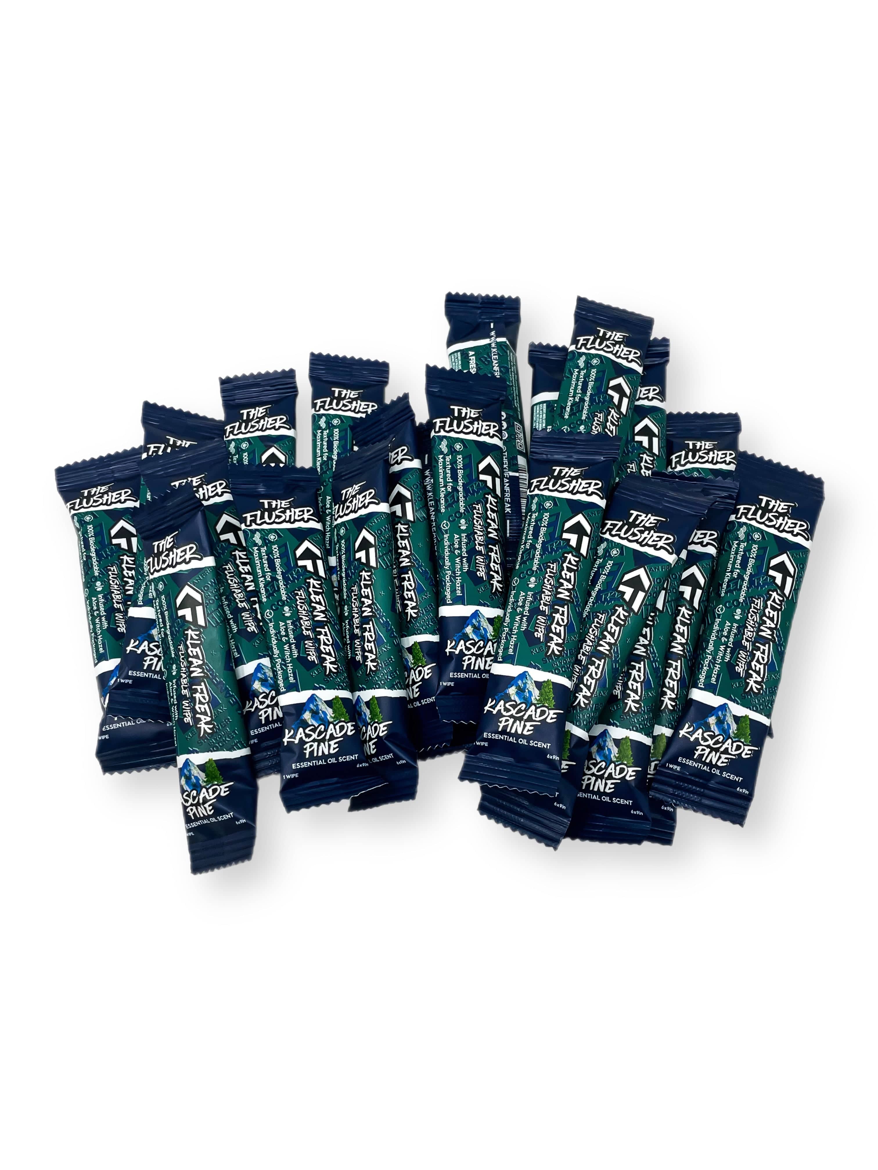 The Flusher 20 Pack - Premium Toilet Bowl Cleaner Tablets for Effortless Cleaning | Ideal for Home, Office & Commercial Use