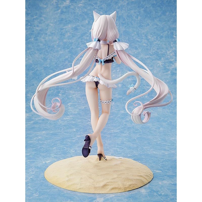 Good Smile Company Nekopara: Vanilla 1/7 Scale PVC Figure - Maid-Style Swimsuit Anime Collectible for Display & Gaming Room Decor